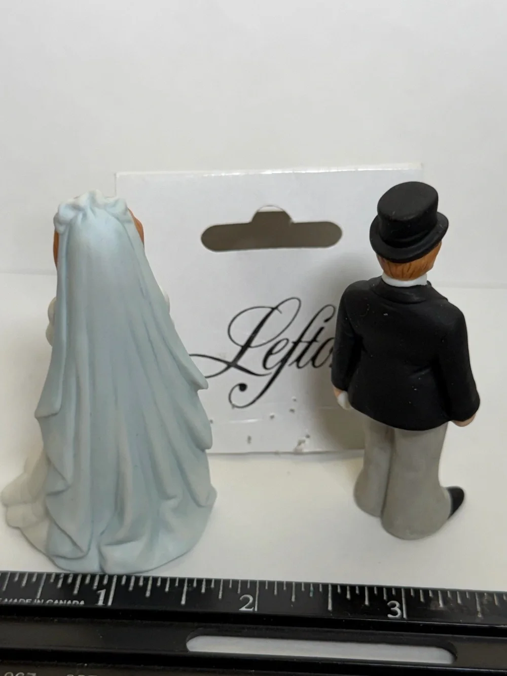 Lefton 1993 Wedding Cake Bride & Groom